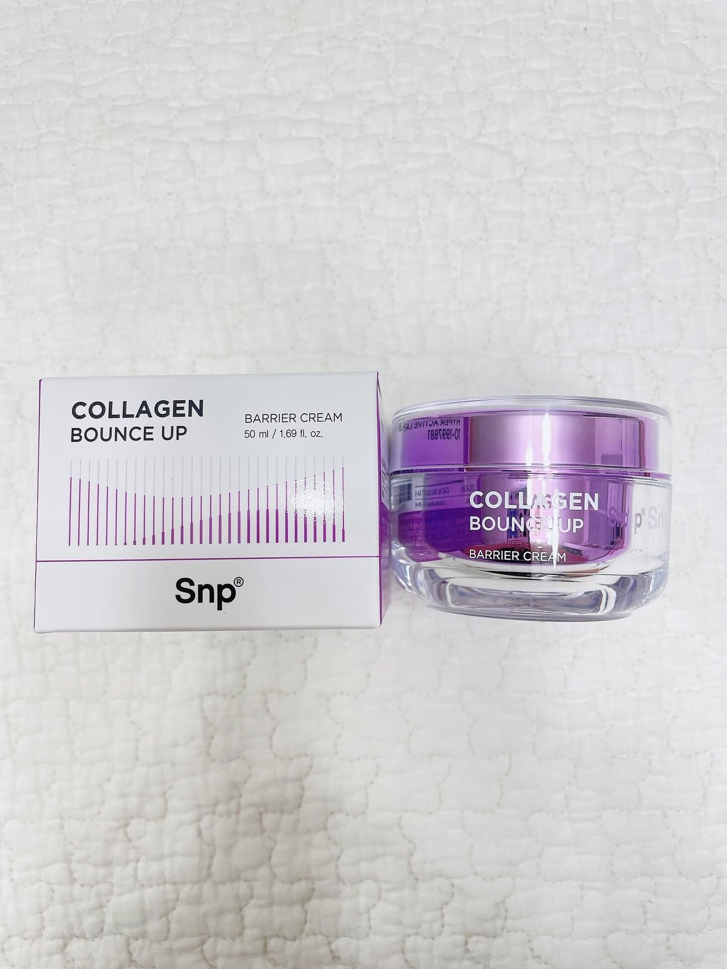 コラーゲンバウンスアップバリアクリーム/SNP/フェイスクリームを使ったクチコミ(1枚目)