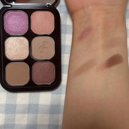 オッドバランスアイパレット/TWO SLASH FOUR/アイシャドウパレットを使ったクチコミ(2枚目)