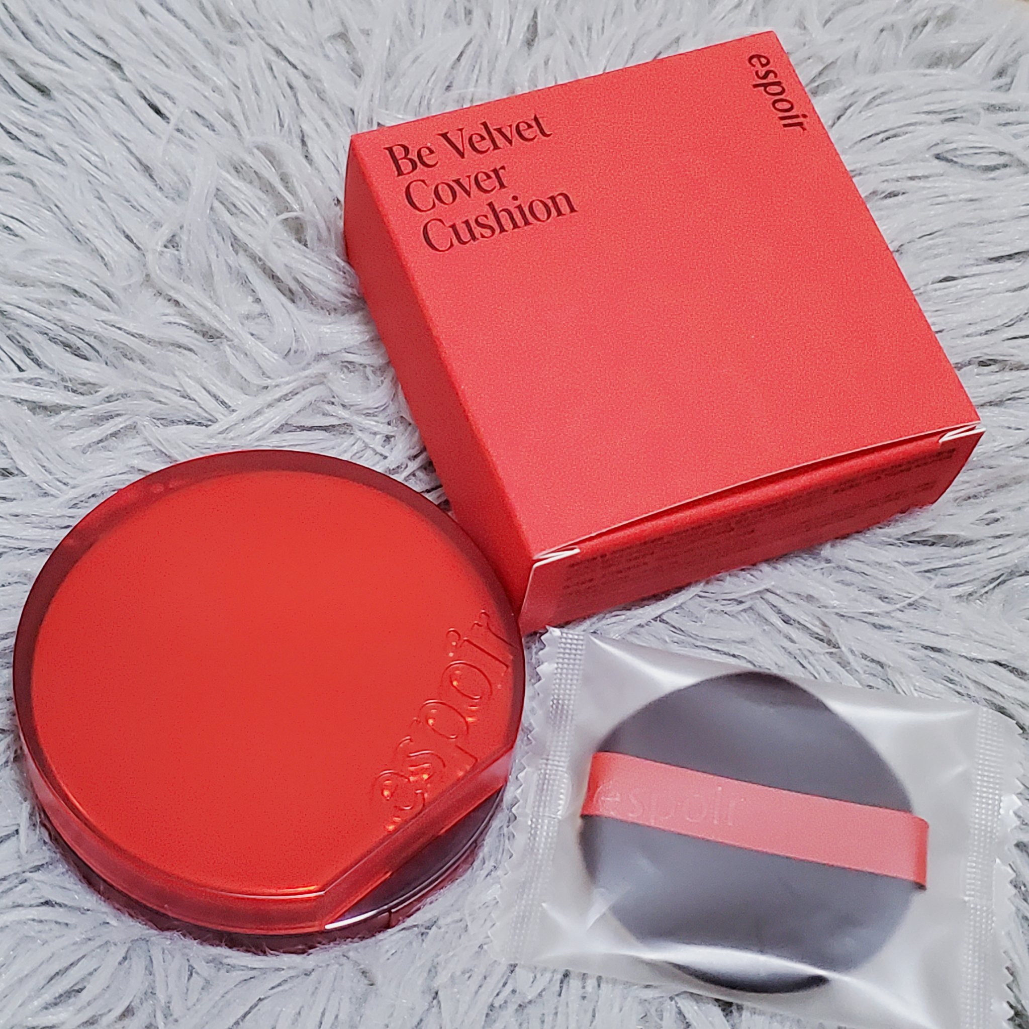 ビーベルベットカバークッション/espoir/クッションファンデーションを使ったクチコミ（2枚目）