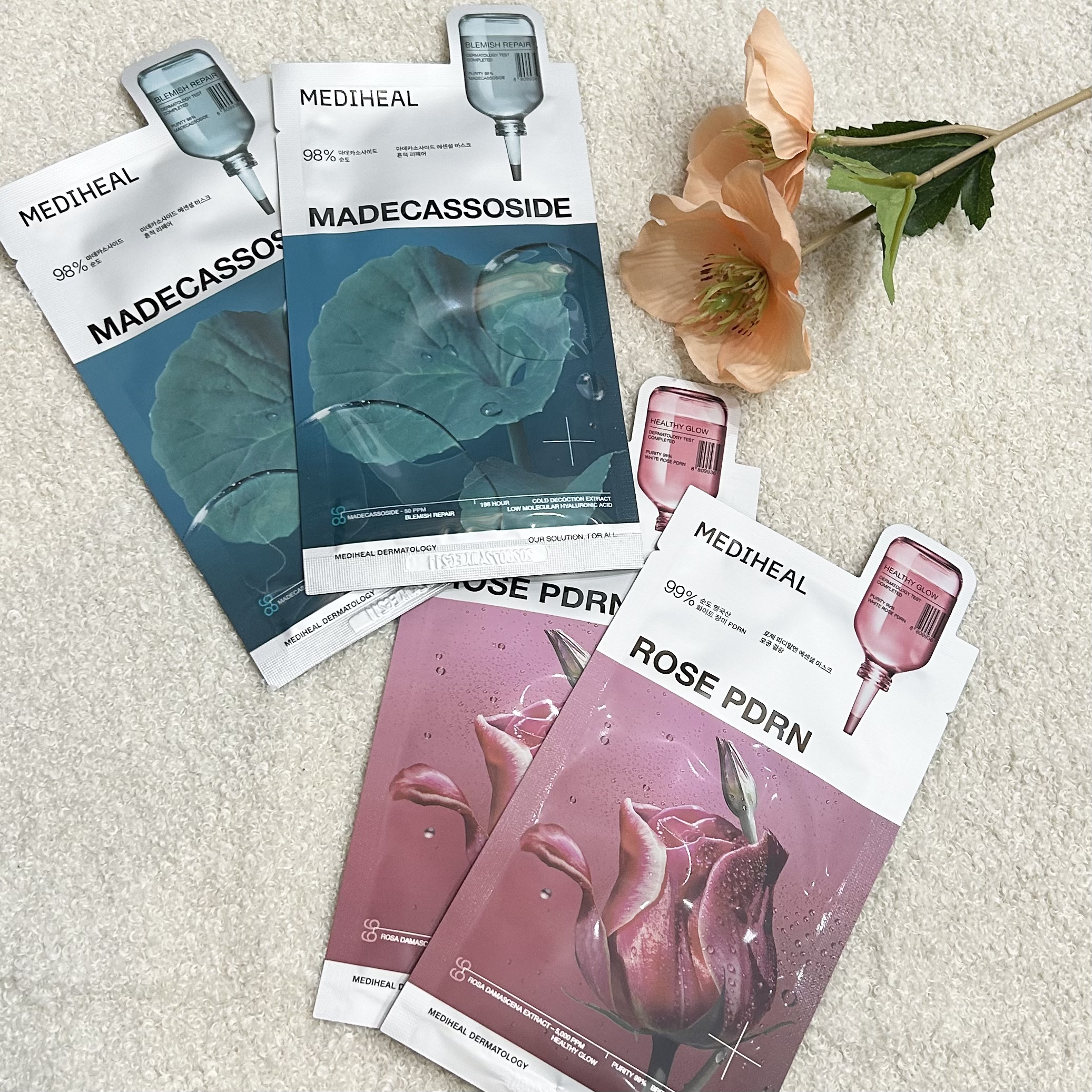 マデカッソシド ブレミッシュマスク 350 ml / 30枚/MEDIHEAL/シートマスク・パックを使ったクチコミ（1枚目）