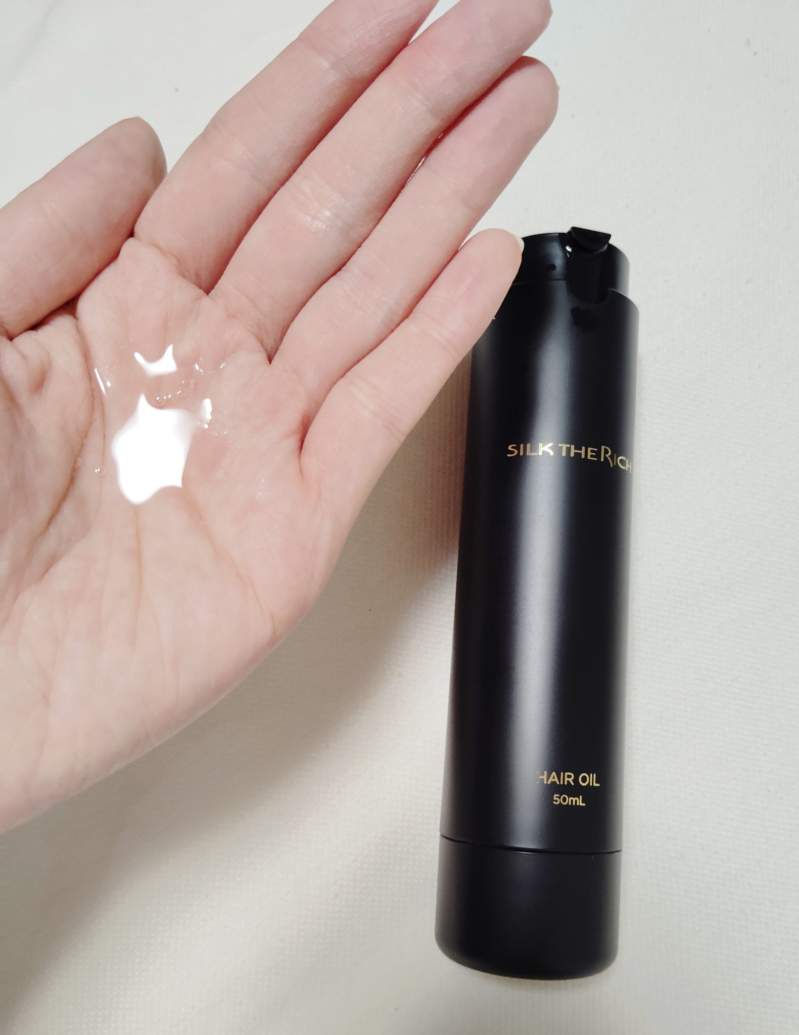 SILK THE RICH ヘアオイルMNM/SILK THE RICH/ヘアオイルを使ったクチコミ（3枚目）