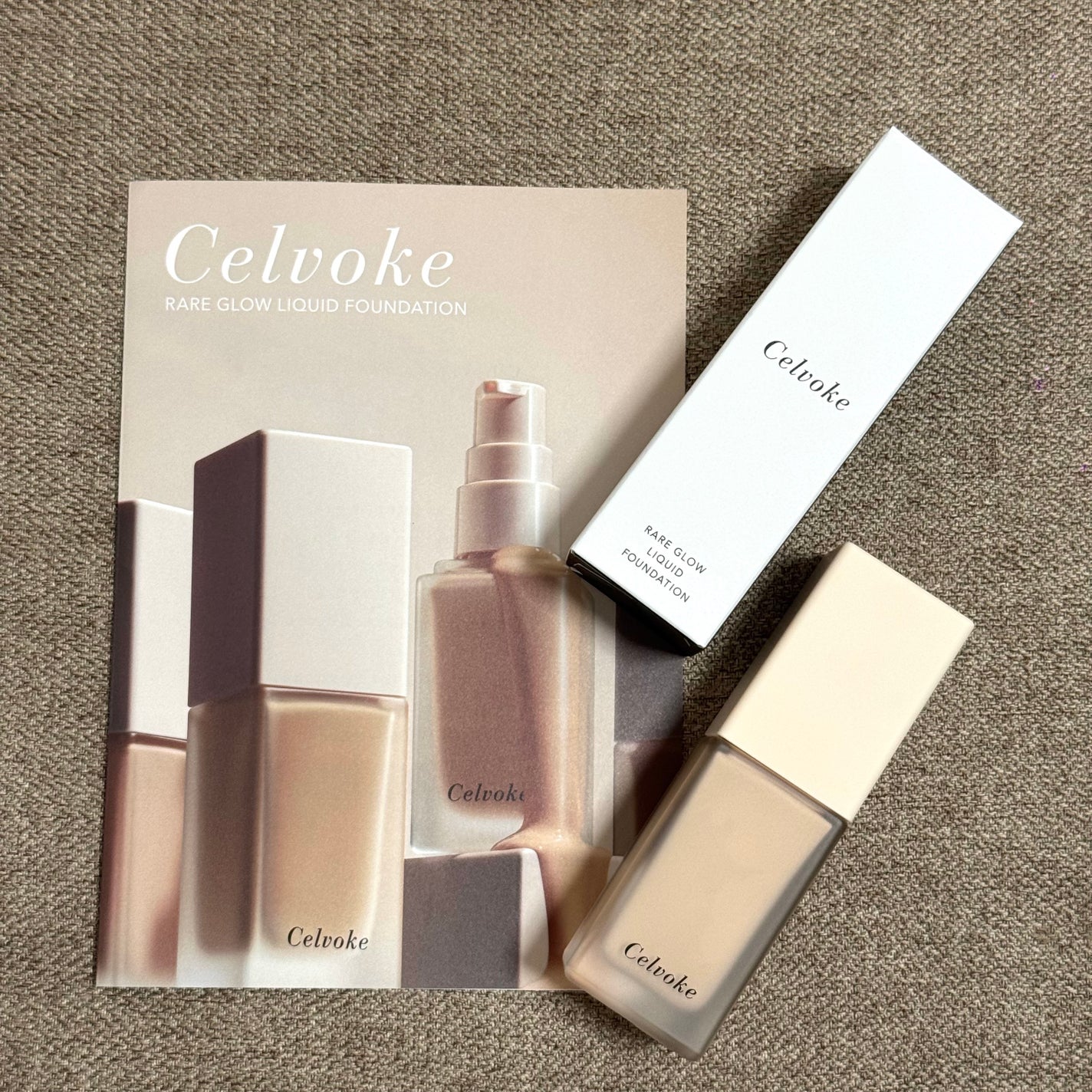 レアグロウ リキッドファンデーション/Celvoke/リキッドファンデーションを使ったクチコミ(1枚目)