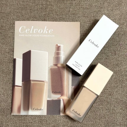 レアグロウ リキッドファンデーション/Celvoke/リキッドファンデーションを使ったクチコミ(1枚目)