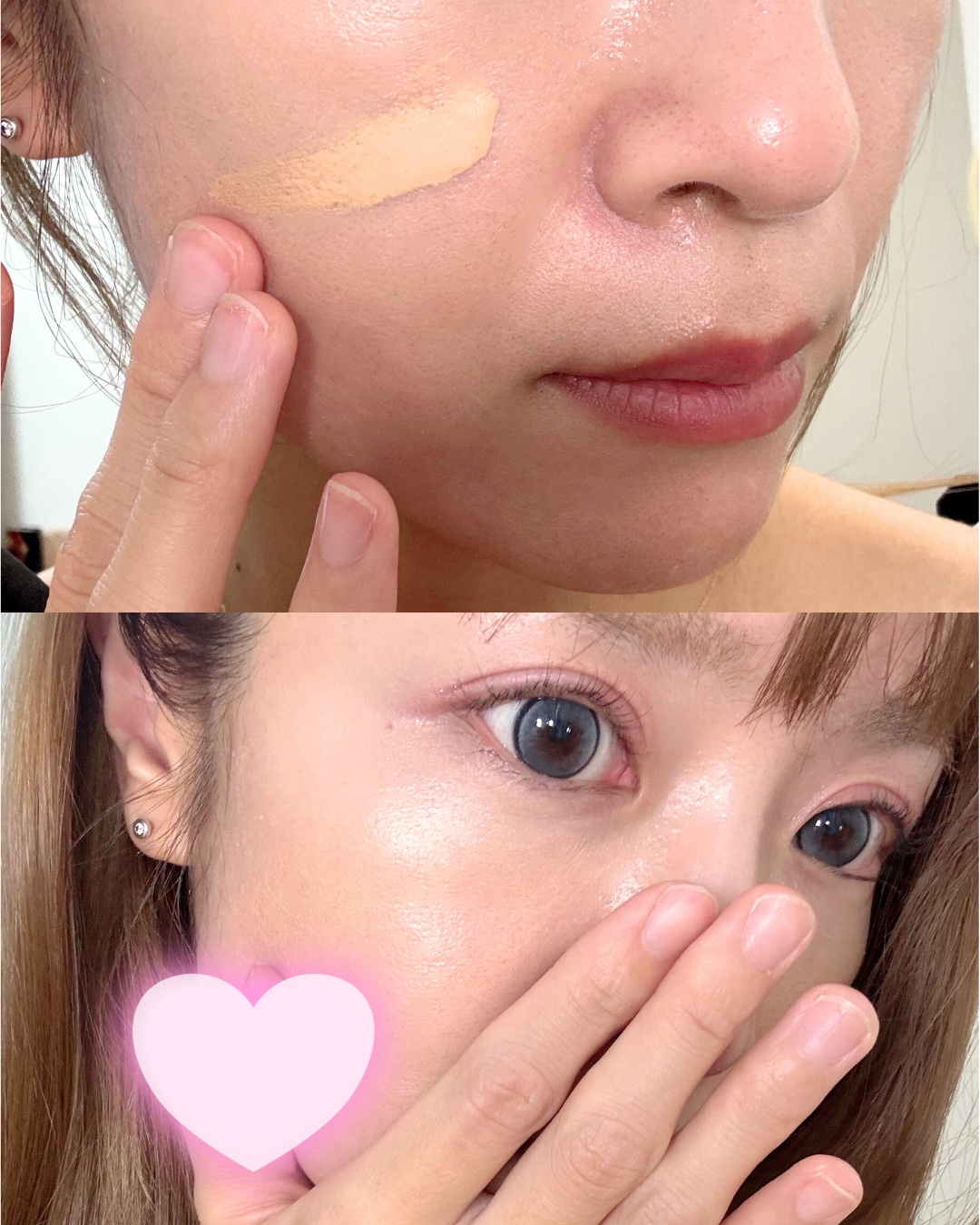 レアグロウ リキッドファンデーション BE02：ベージュ/Celvoke/リキッドファンデーションを使ったクチコミ（2枚目）