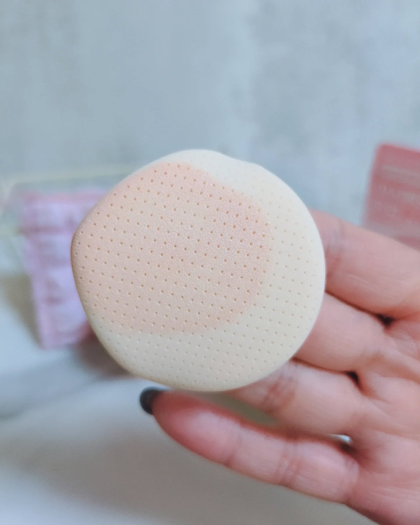 マシュマロトーンアップクッション/EDIT.B/クッションファンデーションを使ったクチコミ(5枚目)