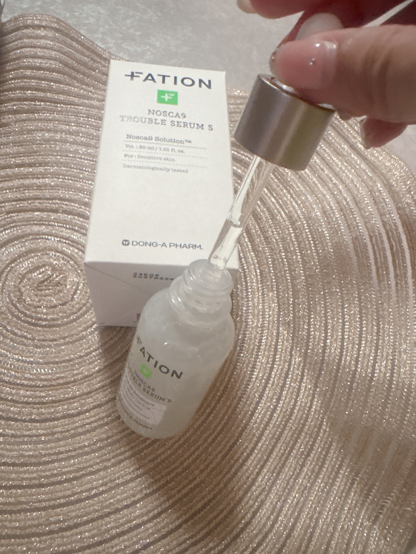 ノスカナイン トラブル セラム/FATION/美容液を使ったクチコミ（2枚目）