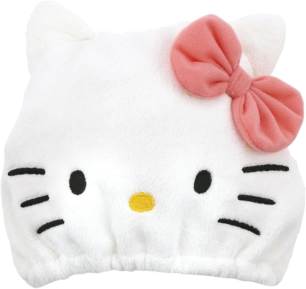 吸水速乾タオルキャップ ハローキティ