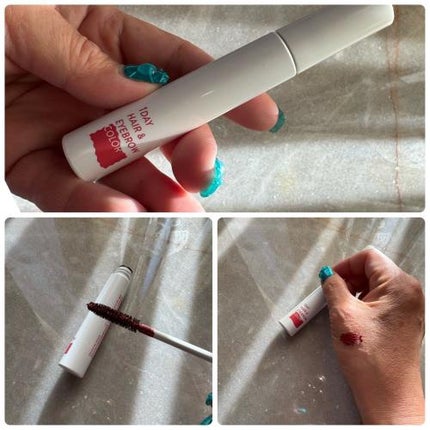 1dayヘア&アイブロウカラー/フレンド株式会社/眉マスカラを使ったクチコミ(6枚目)