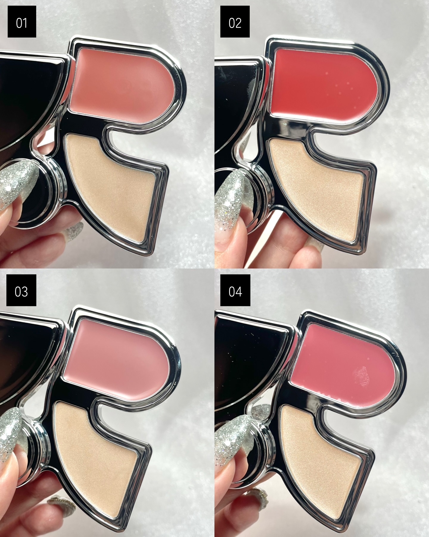 マルチブラッシュアンドハイライターデュオ/Rest & Recreation BEAUTY/ジェル・クリームチークを使ったクチコミ（3枚目）