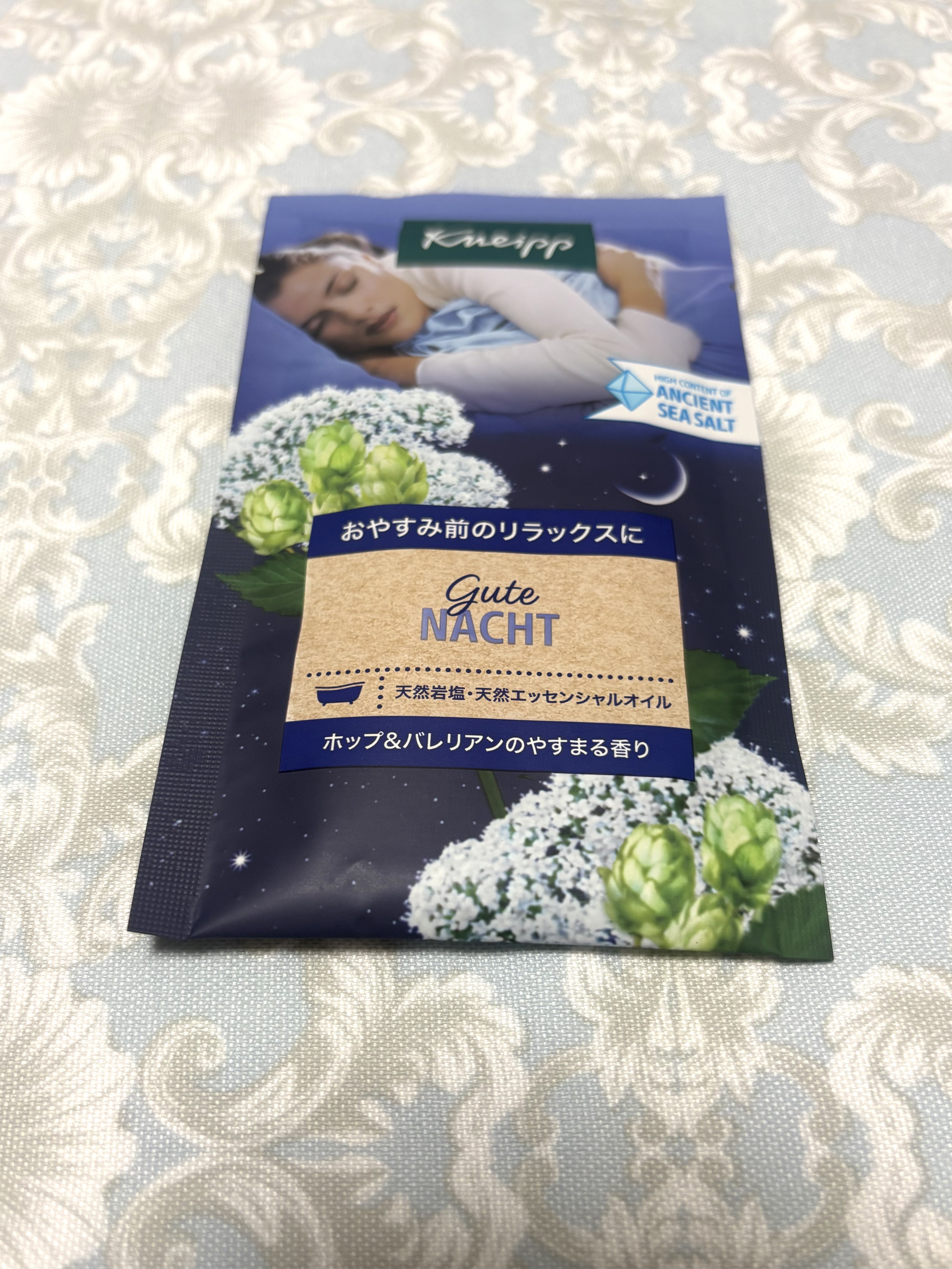 クナイプ バスソルト バニラ＆ハニーの香り/クナイプ/無機塩系入浴剤を使ったクチコミ（1枚目）