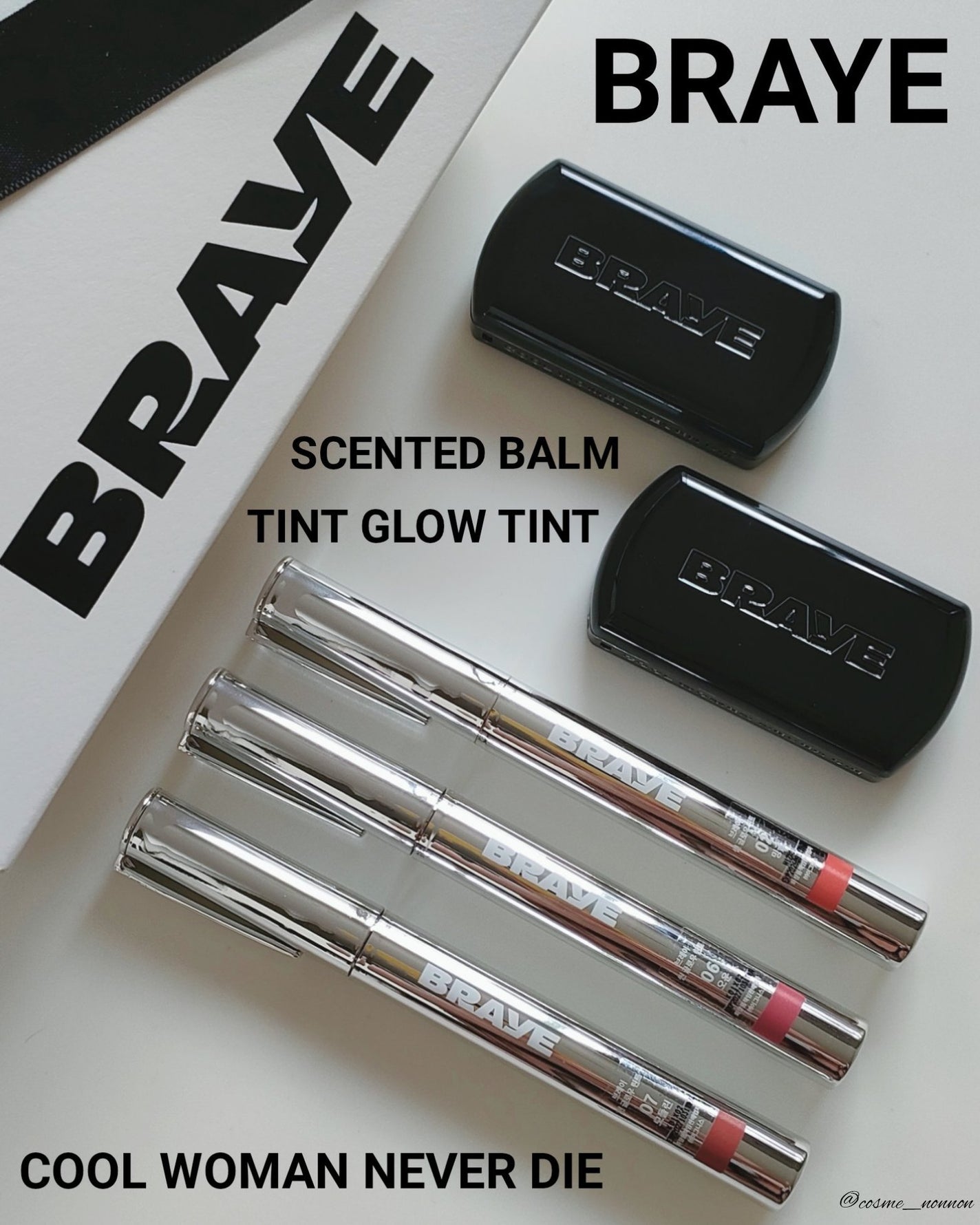 THIN GLOW TINT/BRAYE/口紅を使ったクチコミ(1枚目)