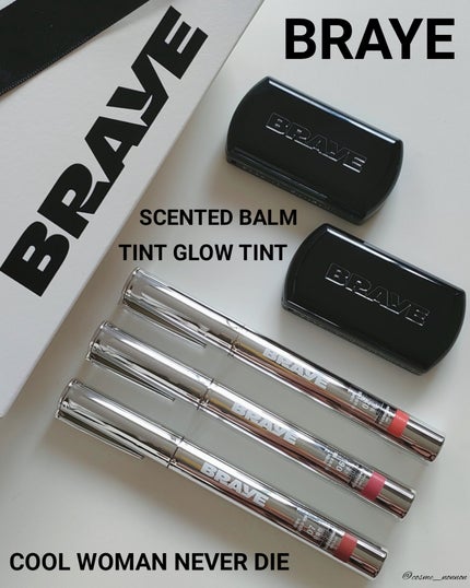 THIN GLOW TINT/BRAYE/口紅を使ったクチコミ(1枚目)