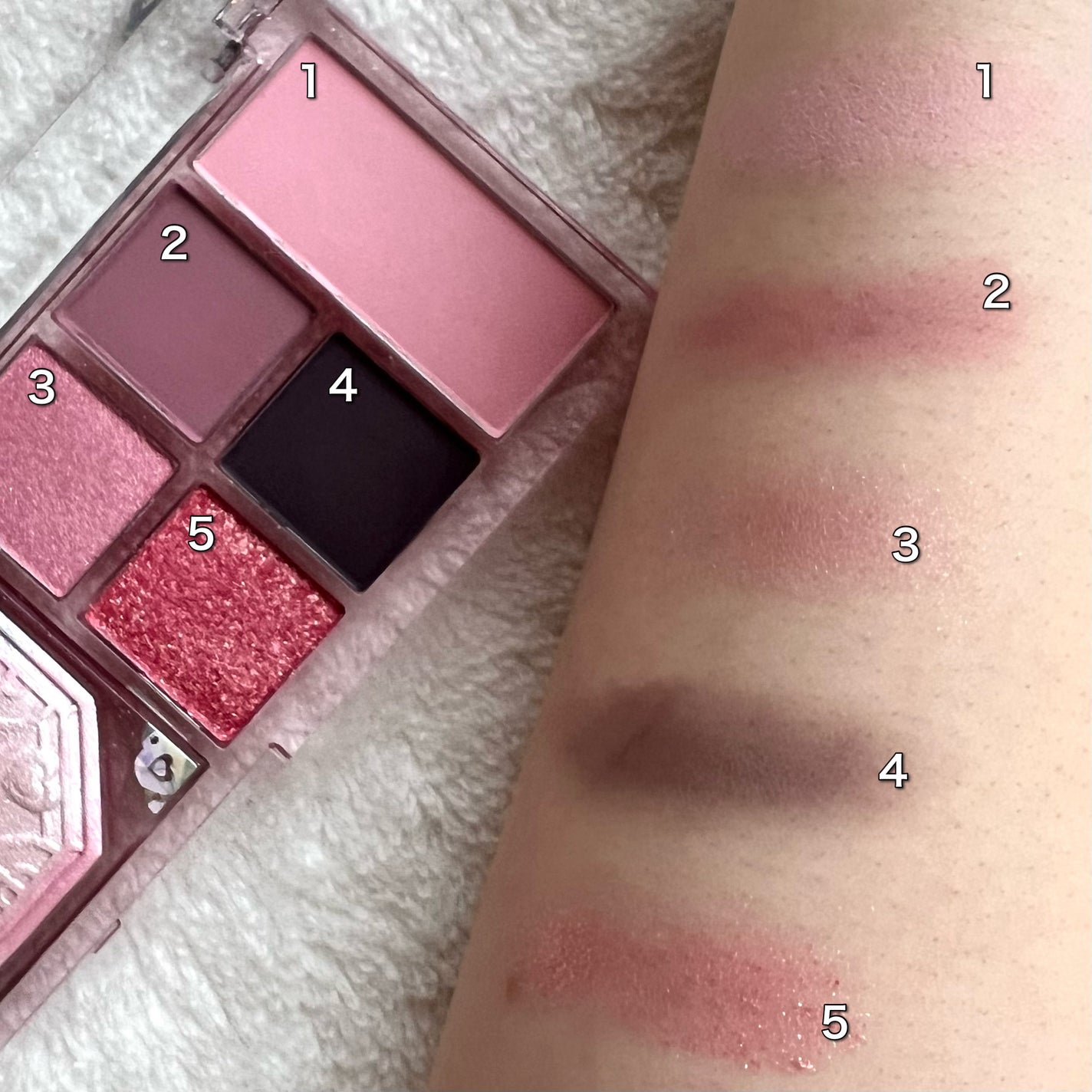 オールテイクムードライクパレット/PERIPERA/アイシャドウパレットを使ったクチコミ(5枚目)
