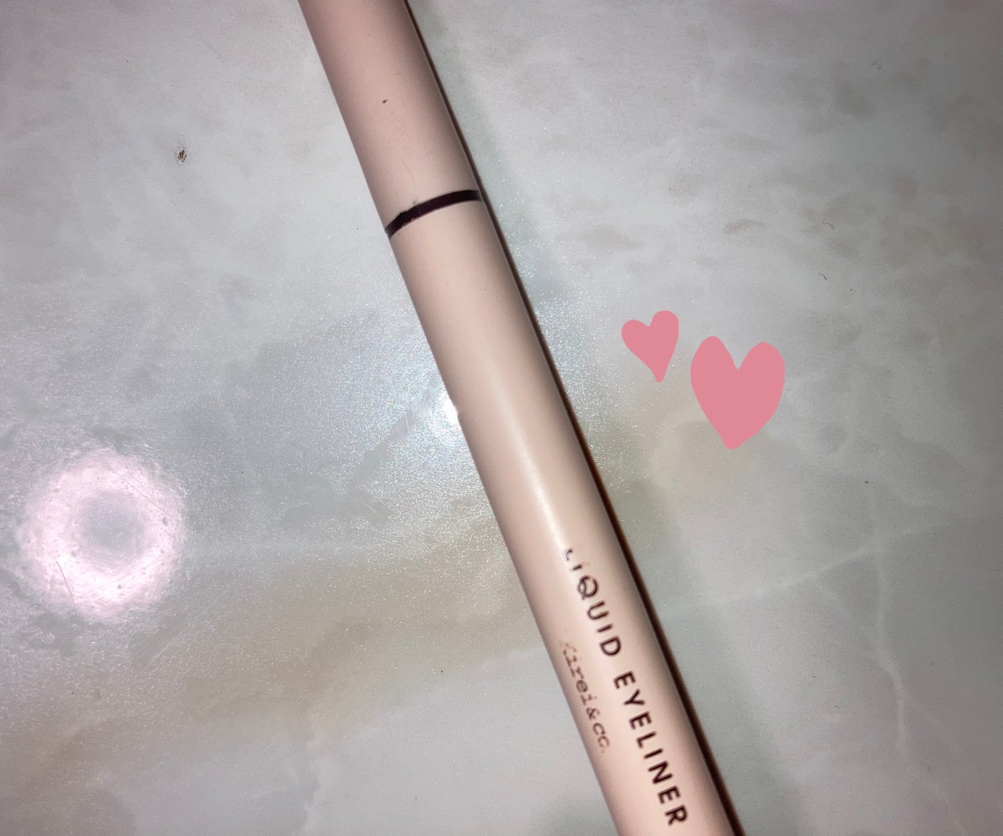 リキッドアイライナー/Kirei&co./リキッドアイライナーを使ったクチコミ(1枚目)