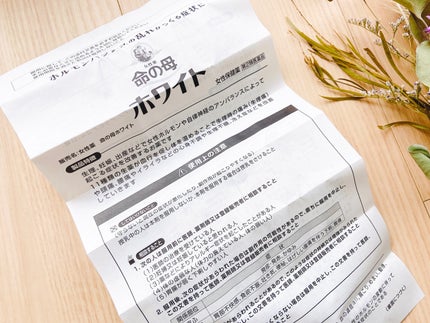 命の母ホワイト(医薬品)/命の母/その他を使ったクチコミ(8枚目)