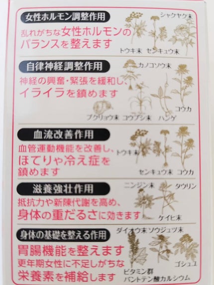 女性保健薬 命の母A (医薬品)/命の母/その他を使ったクチコミ(4枚目)