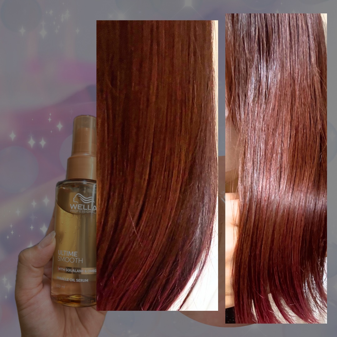 アルタイム スムース ミラクルオイルセラム/ウエラ/ヘアオイルを使ったクチコミ（3枚目）