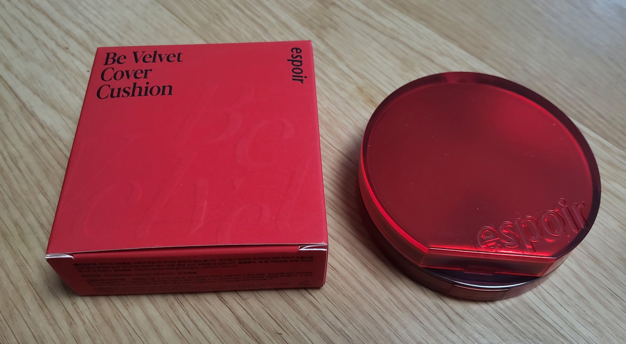 ビーベルベットカバークッション/espoir/クッションファンデーションを使ったクチコミ（1枚目）
