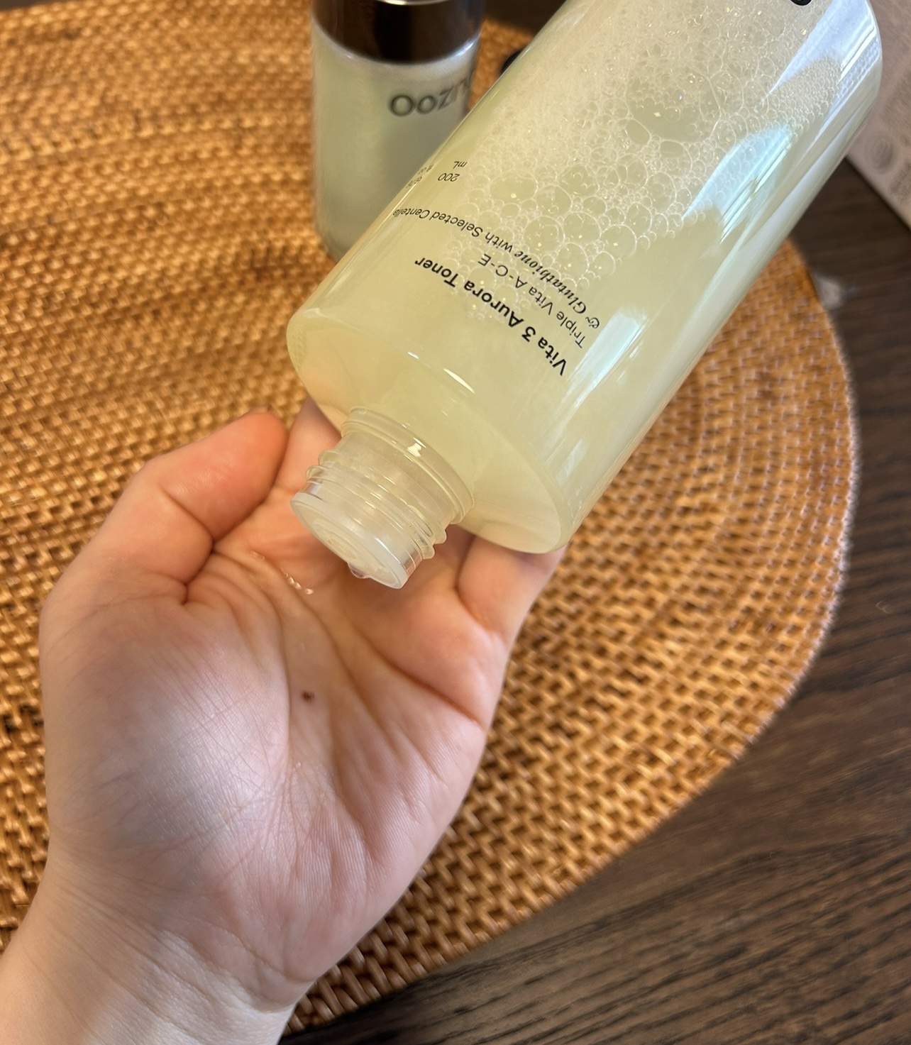 ビタ3オーロラトナー/オーズナリー/化粧水を使ったクチコミ（2枚目）