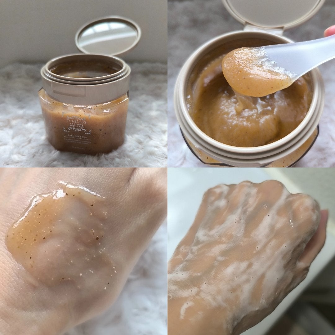 アールグレイティージャム ボディスクラブ/TEABLESS/ボディスクラブを使ったクチコミ(3枚目)
