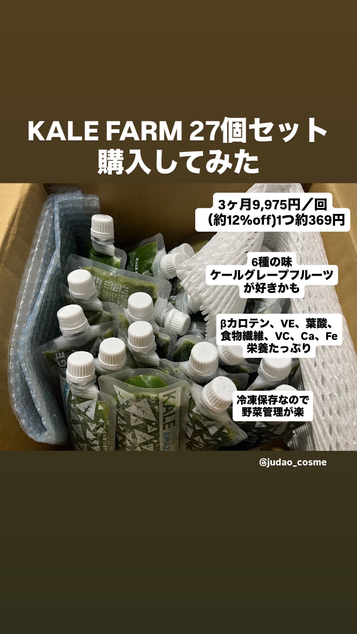 ケールファーム/シナジーカンパニー/健康サプリメントを使ったクチコミ(1枚目)