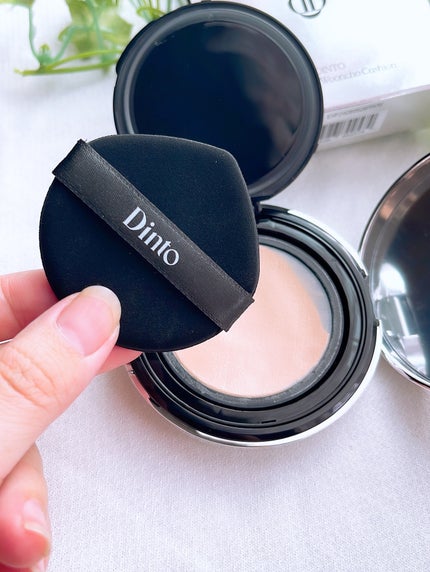 ブラーグローイクッション/Dinto/クッションファンデーションを使ったクチコミ(5枚目)
