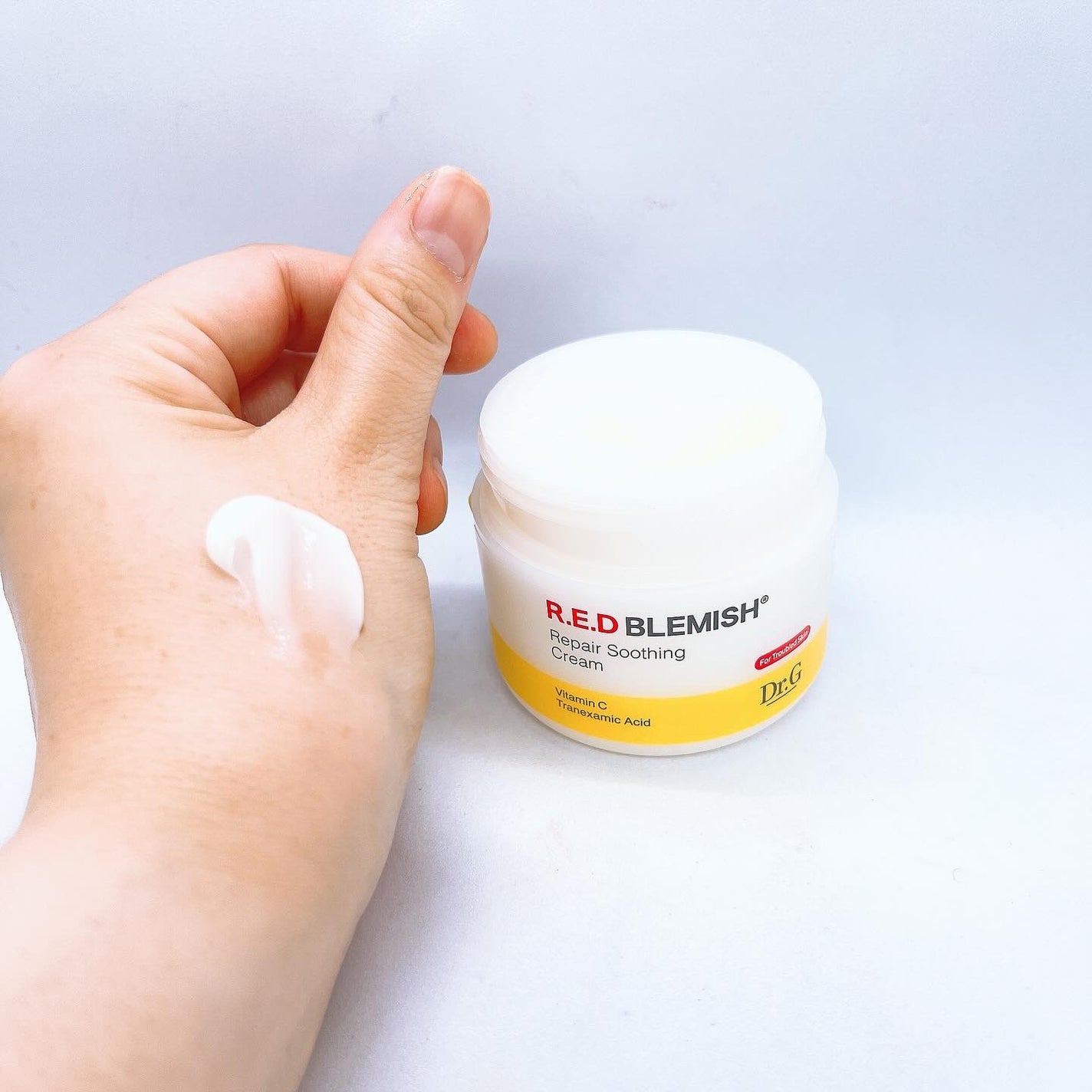 レッドブレミッシュ リペアスージングクリーム/Dr.G/フェイスクリームを使ったクチコミ(4枚目)