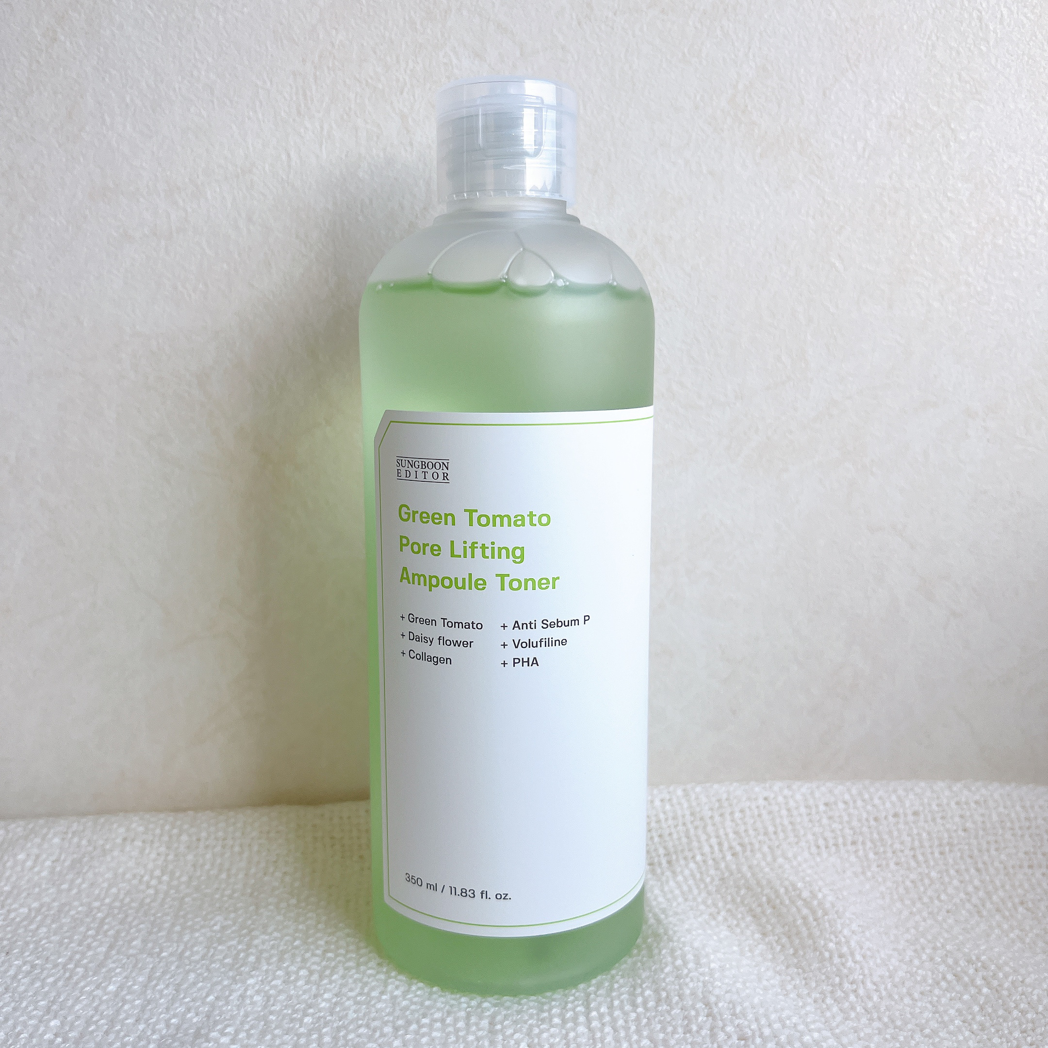 グリーントマト ポアリフティング アンプルトナー/SUNGBOON EDITOR（成分エディター）/化粧水を使ったクチコミ（1枚目）