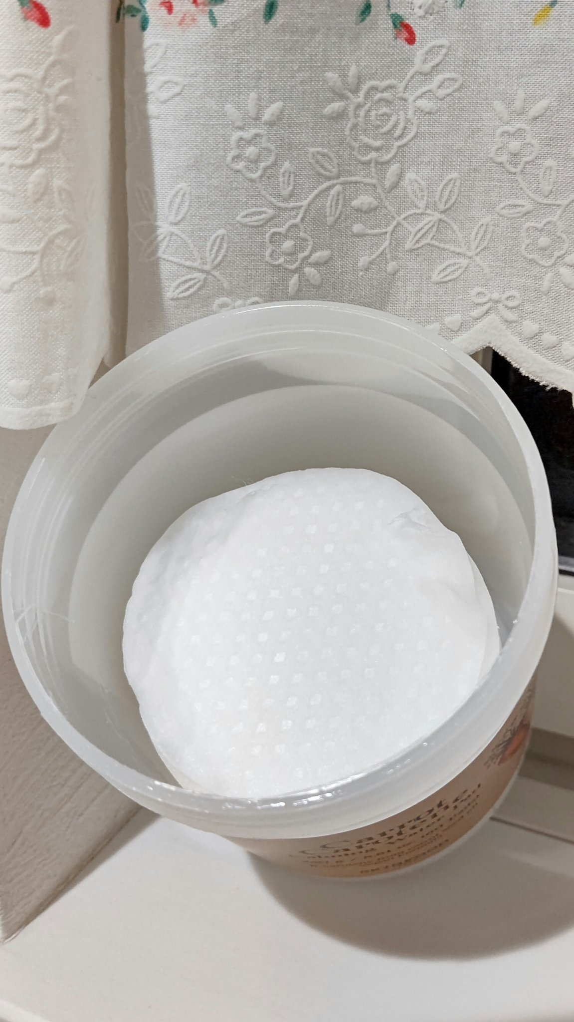 キャロットカロテン カーミングウォーターパッド 60枚(250g)/SKINFOOD/トナーパッドを使ったクチコミ（2枚目）