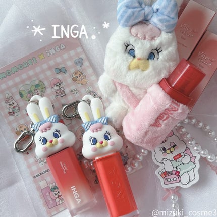ベルベットシューティント/INGA/リップティントを使ったクチコミ(1枚目)