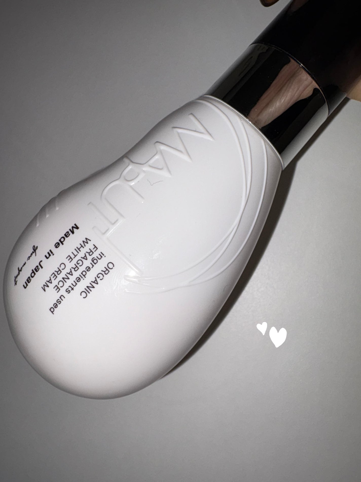 オーガニックフレグランスホワイトクリーム/MAPUTI/デリケートゾーンケアを使ったクチコミ(1枚目)