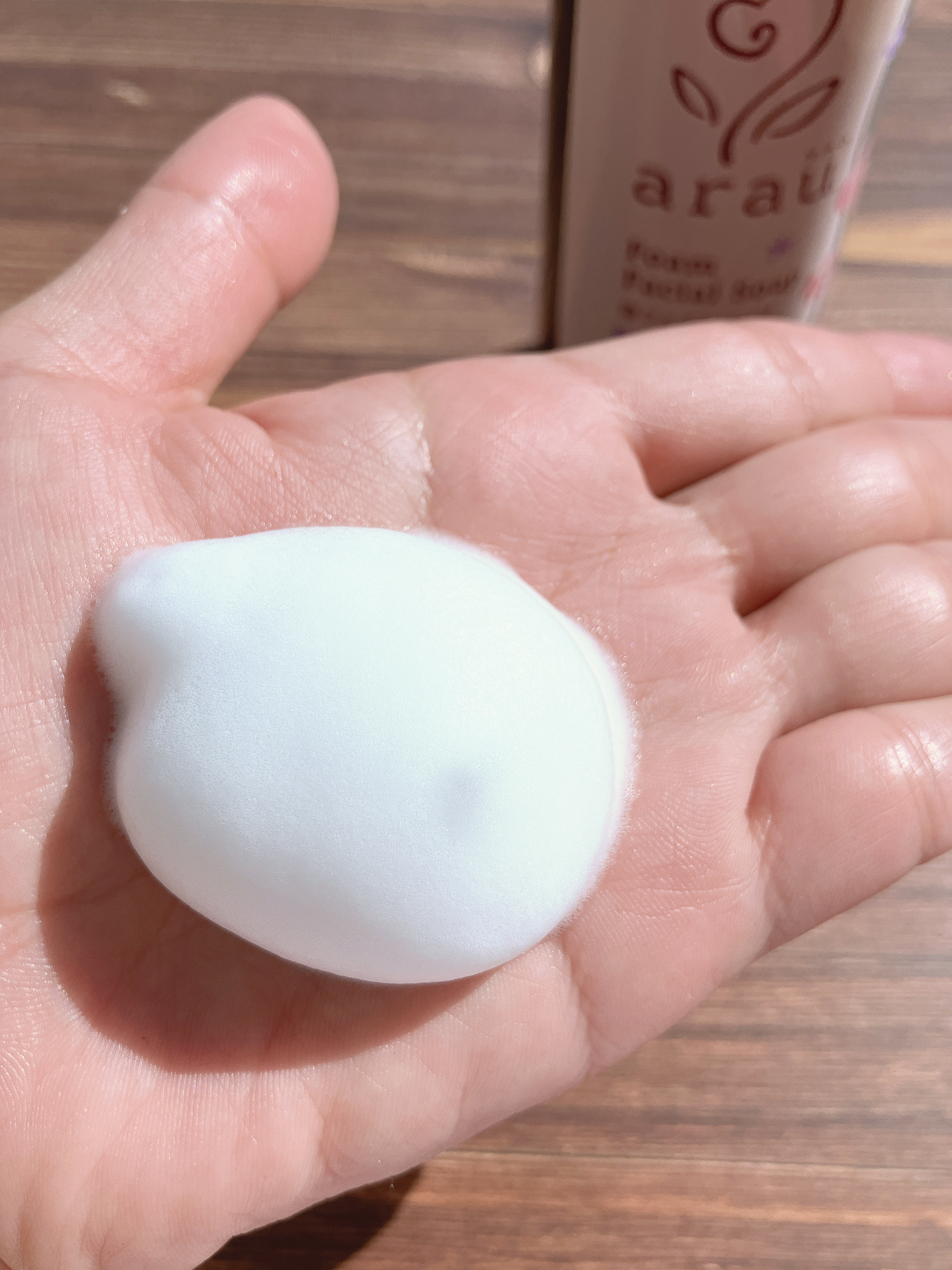 arau.（アラウ.） 泡フェイスソープ/arau.(アラウ)/泡洗顔を使ったクチコミ（2枚目）