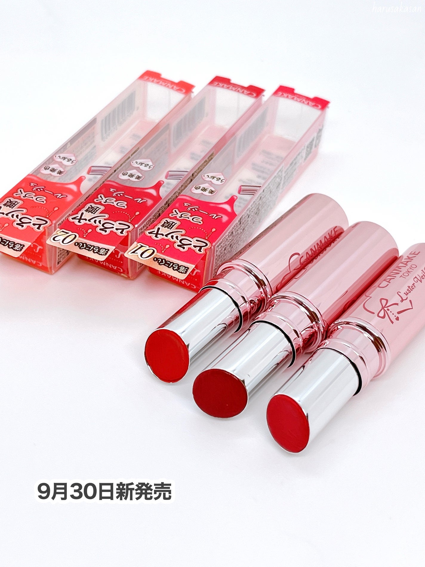 ラスターヴェールルージュ/キャンメイク/口紅を使ったクチコミ(8枚目)