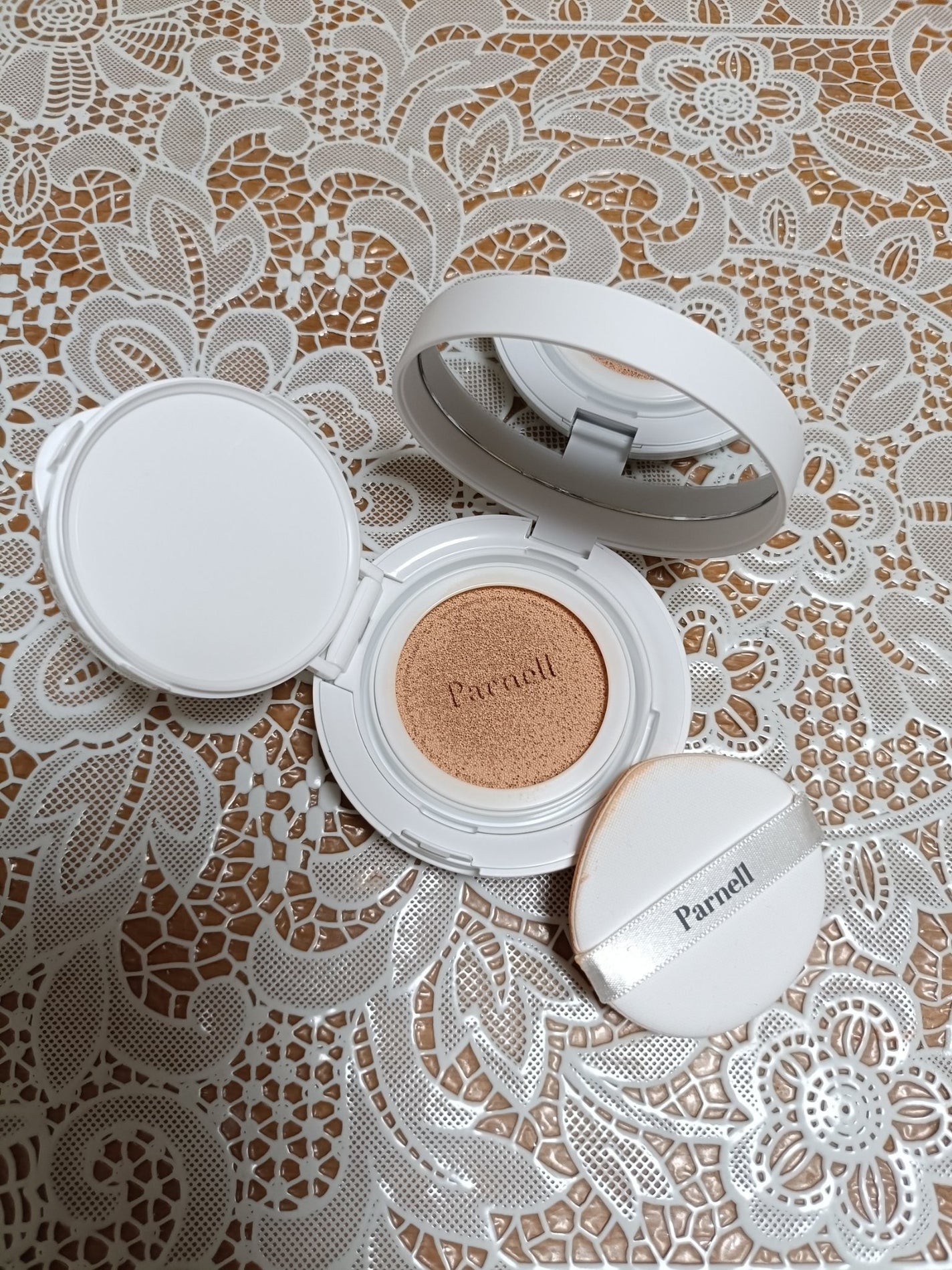 シカマヌ セラム クッションファンデ/parnell/クッションファンデーションを使ったクチコミ(2枚目)