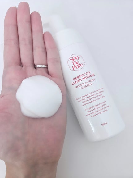 あんまま on LIPS 「\\ふわふわ泡でメイクも毛穴汚れもすっきり♡//摩擦レスでメイ..」(5枚目)