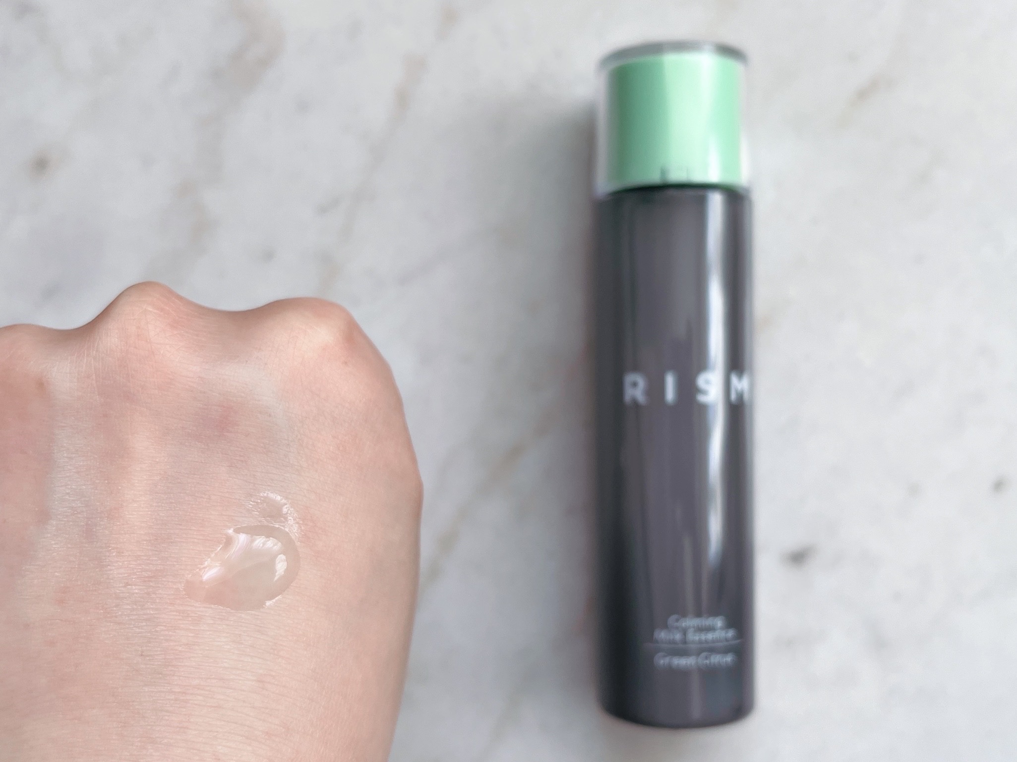カーミング ミルクエッセンス グリーンシトラスの香り /RISM/美容液を使ったクチコミ（2枚目）