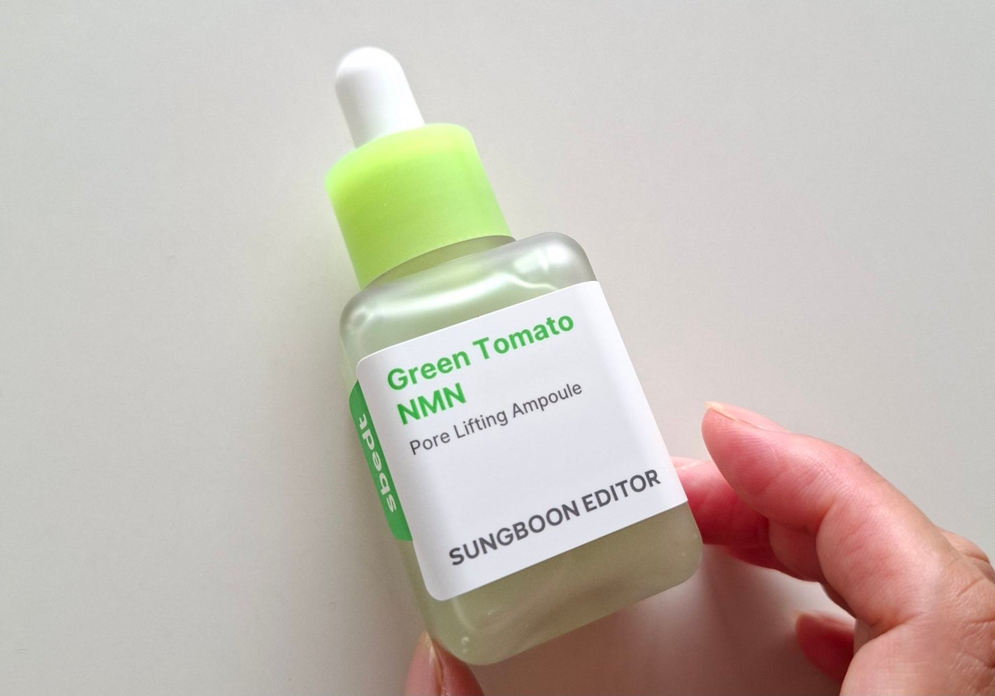 グリーントマト NMN ポア リフティング アンプル/SUNGBOON EDITOR(成分エディター)/美容液を使ったクチコミ(5枚目)