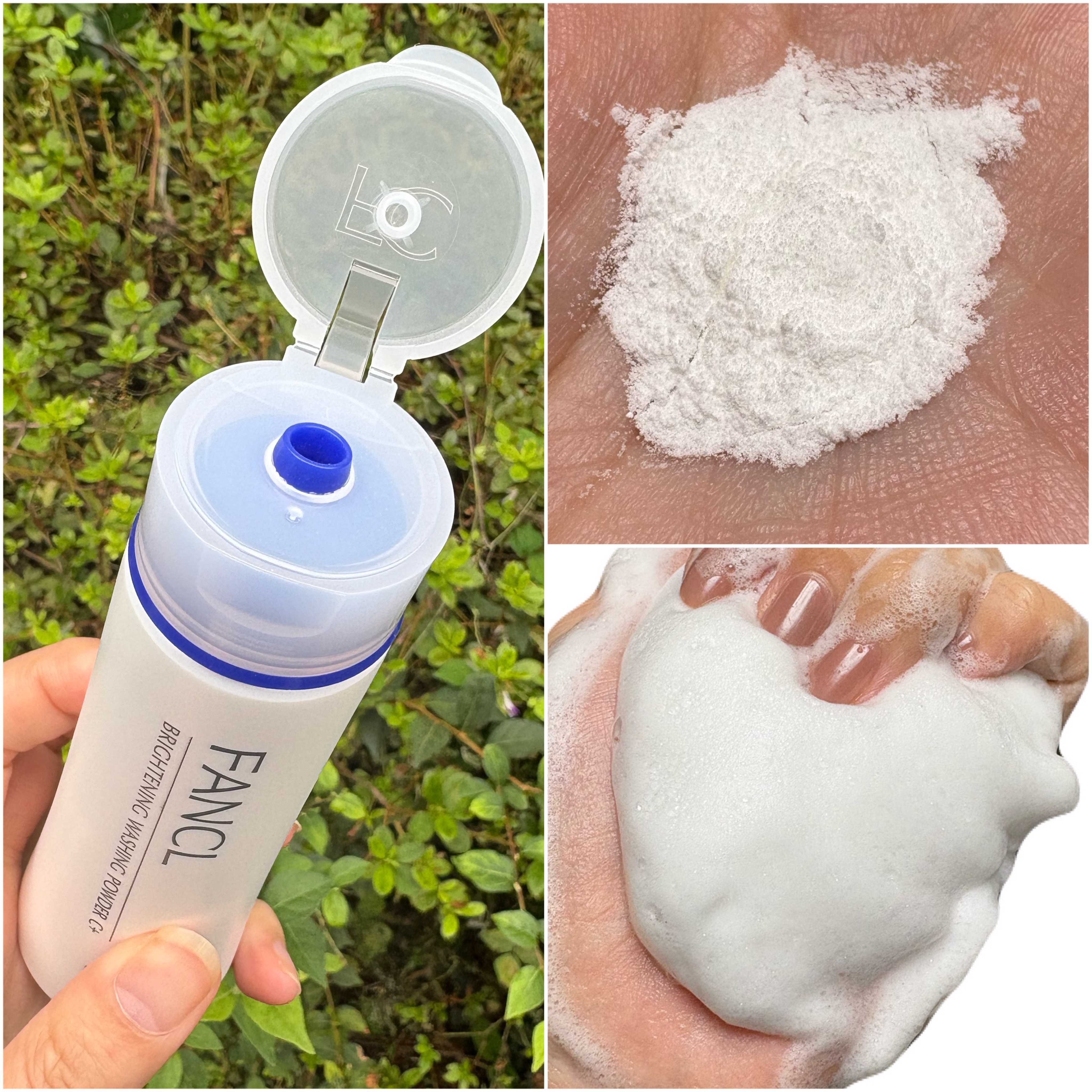 ブライトニング洗顔パウダーC+/ファンケル/洗顔パウダーを使ったクチコミ（2枚目）