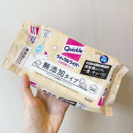 クイックルワイパー 立体吸着ウエットシート/クイックル/その他を使ったクチコミ(5枚目)