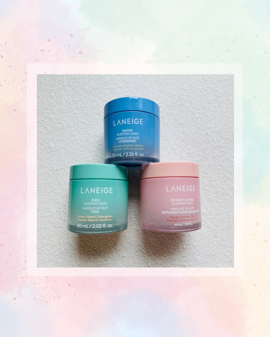 バウンシースリーピングマスク/LANEIGE/フェイスクリームを使ったクチコミ（1枚目）