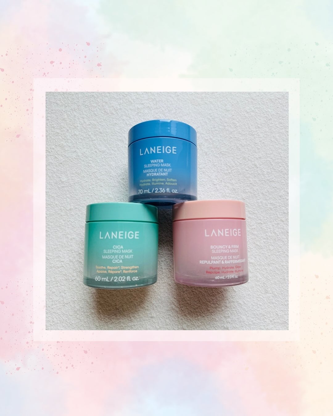 バウンシースリーピングマスク/LANEIGE/フェイスクリームを使ったクチコミ(1枚目)