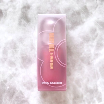 ジュエリー シロップ グロス 04 ルビーベリー/DAISY DOLL by MARY QUANT/リップグロスを使ったクチコミ(3枚目)