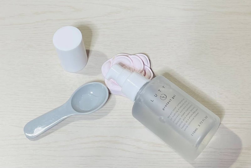 ルーティー プロテクトジェル/LUTY/アウトバストリートメントを使ったクチコミ（2枚目）