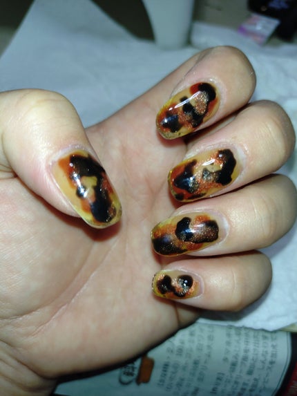 クリアネイルチップ/セリア/ネイルチップ・パーツを使ったクチコミ(4枚目)