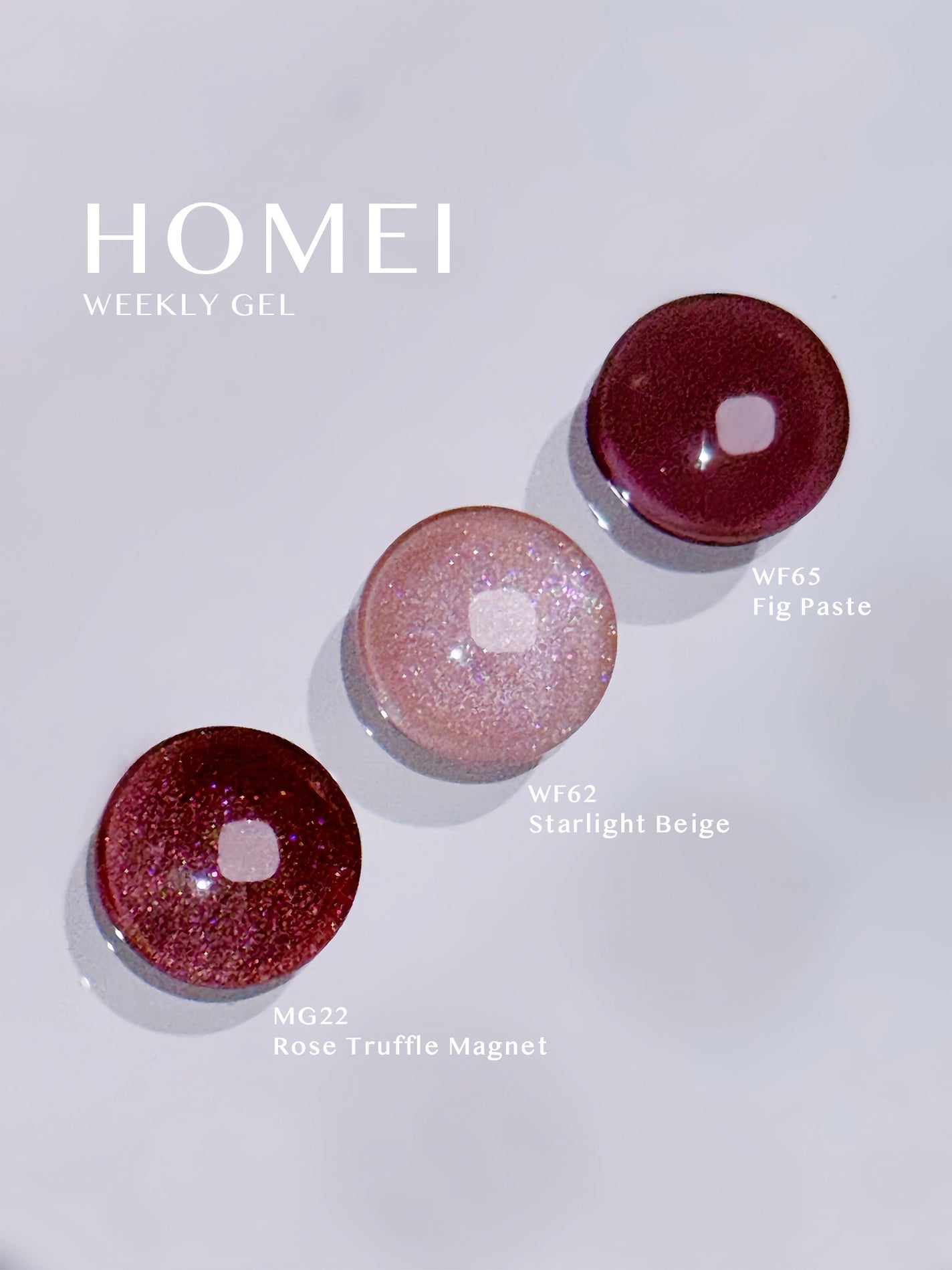 HOMEI ウィークリージェル/HOMEI/ジェルネイルを使ったクチコミ(2枚目)