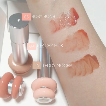 ドットオンムードワンウェイグロイティント/Heart Percent/リップティントを使ったクチコミ(3枚目)