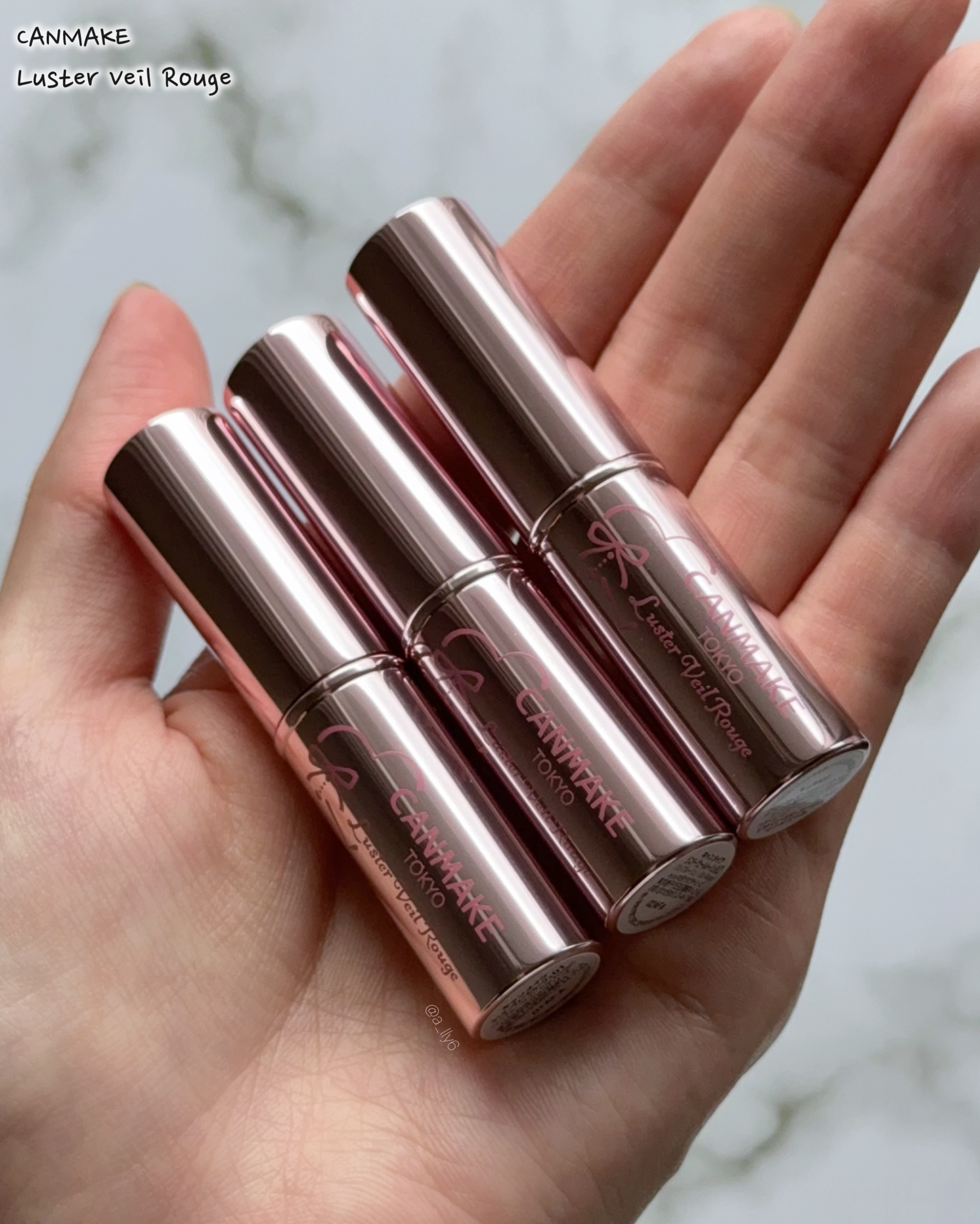 ラスターヴェールルージュ/キャンメイク/口紅を使ったクチコミ（2枚目）