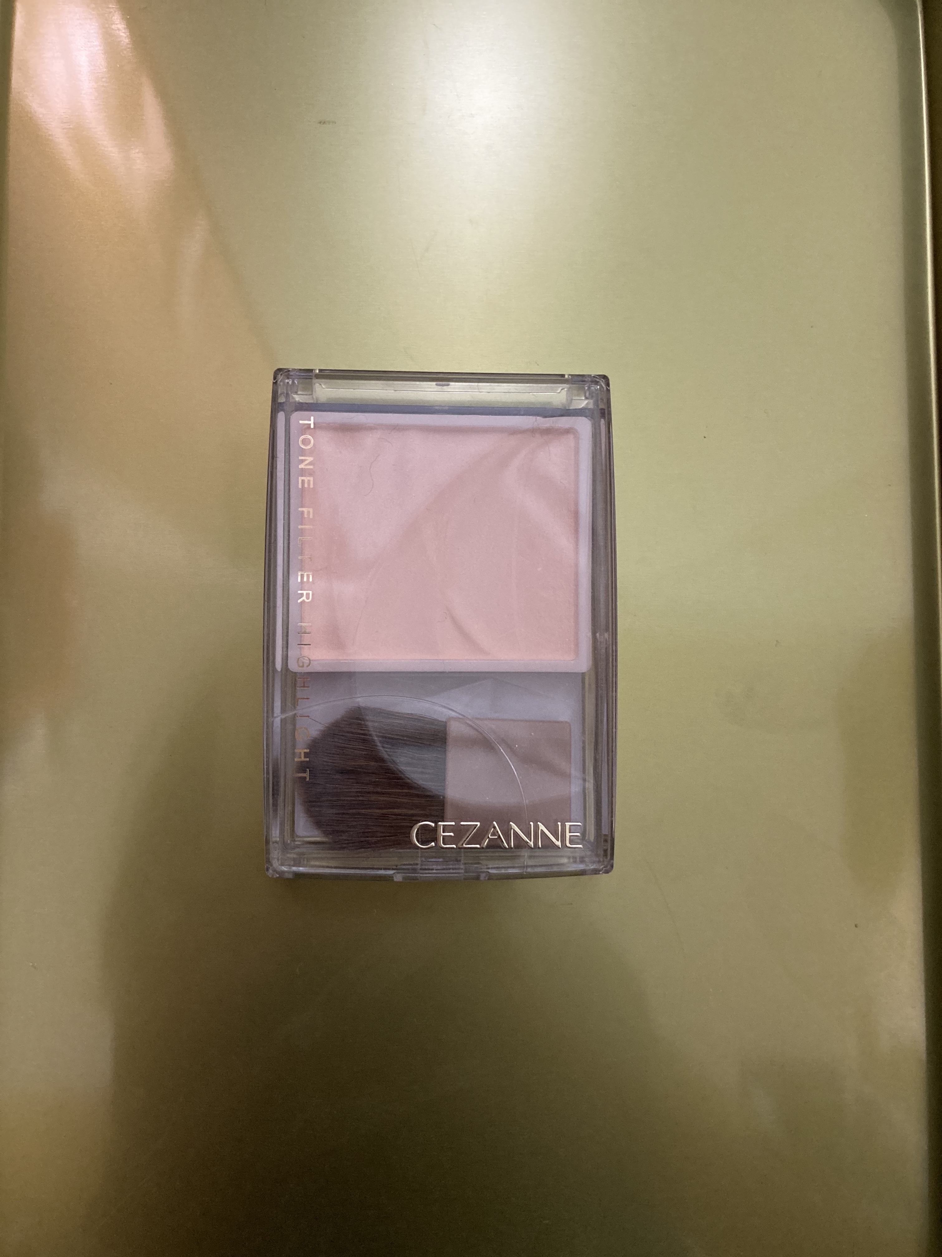 &. WithCharm ふんわりフィニッシュパウダー/DAISO/プレストパウダーを使ったクチコミ（2枚目）