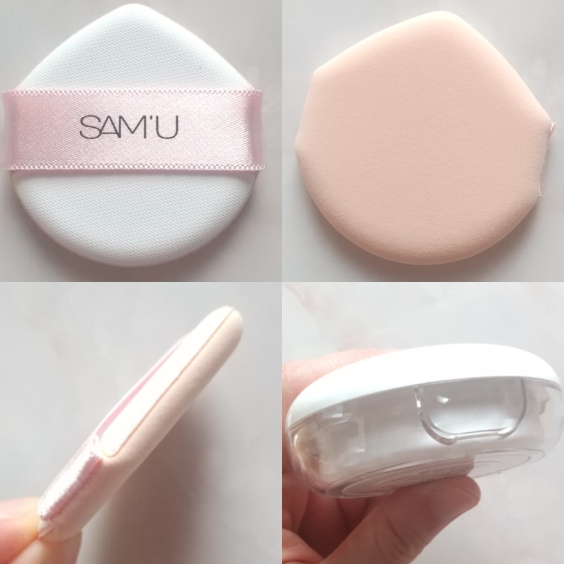 センシティブピュア＆ピュアクッション/SAM'U/クッションファンデーションを使ったクチコミ（2枚目）