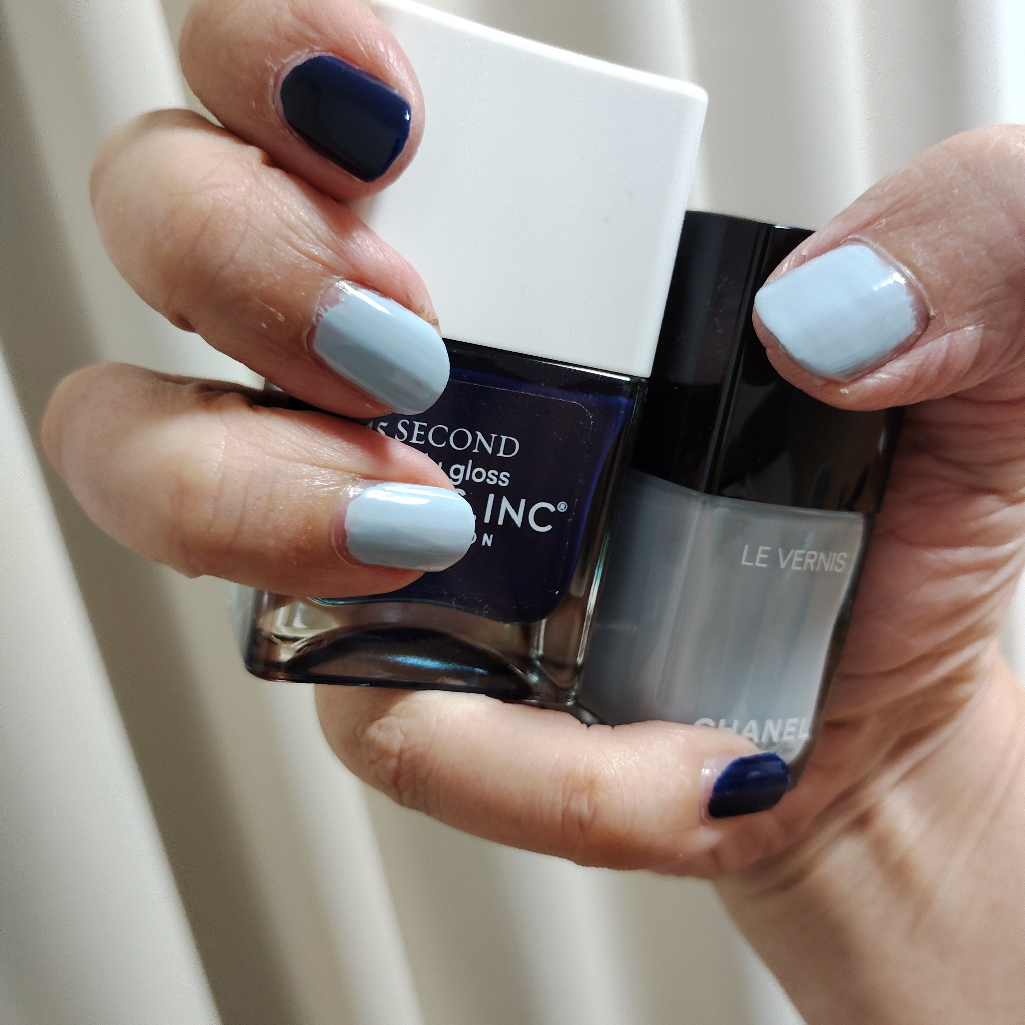 45 セカンド スピーディ ネイルポリッシュ タイム フォー トラファルガー スクエア/nails inc./マニキュアを使ったクチコミ（1枚目）